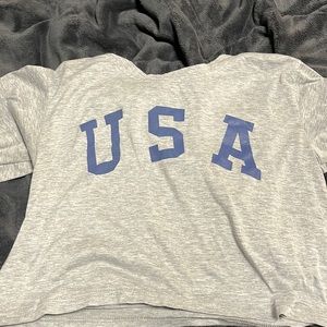 Size small grey USA shirt